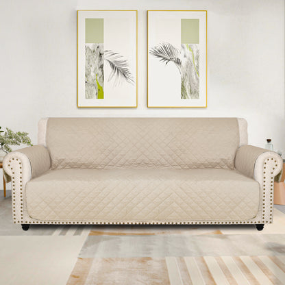 Waterproof Non-Slip Sofa Cover - Quilted Pet Couch Protector for All Seasons