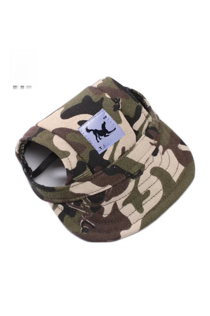 Pet Baseball Cap – Adjustable Sun Hat for Dogs & Cats, Summer Protection