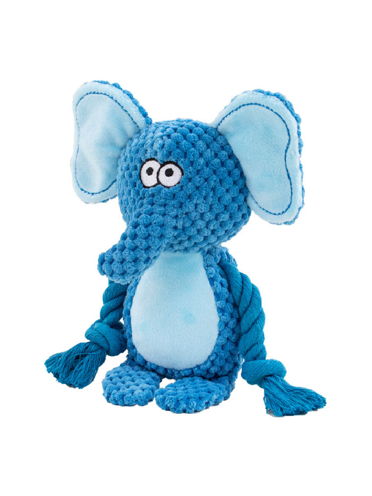 Plush Crinkle Squeaky Toy for Dogs - Durable Sound Play Toy with Animal Designs