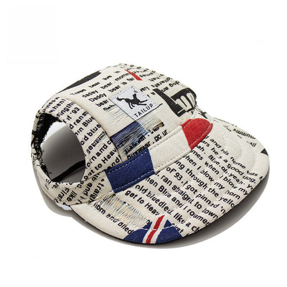 Pet Baseball Cap – Adjustable Sun Hat for Dogs & Cats, Summer Protection