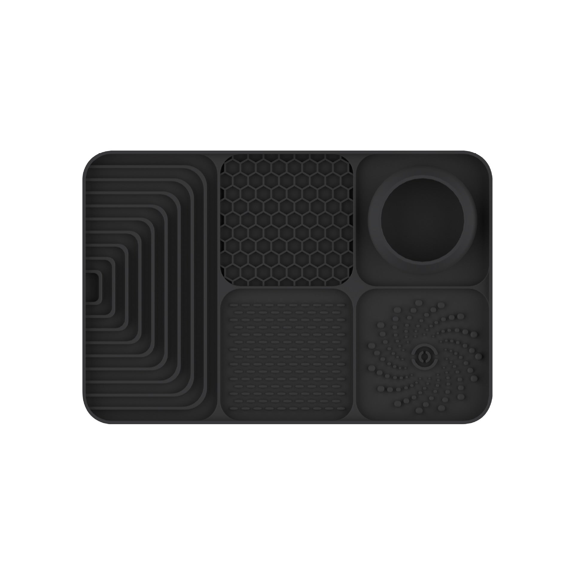 Silicone Pet Lick Mat ? Slow Feeder Tray with Suction for Dogs & Cats, Anti-Choking Design