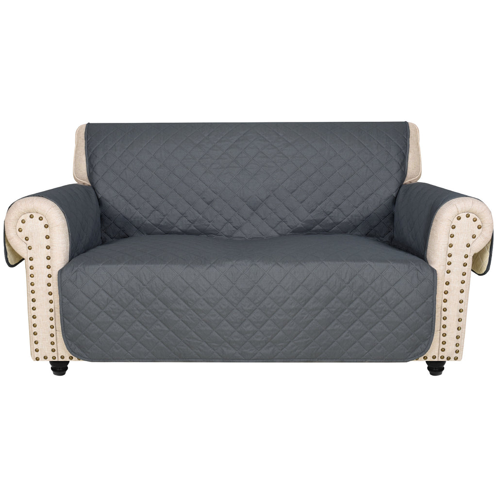 Waterproof Non-Slip Sofa Cover ? Quilted Pet Couch Protector for All Seasons