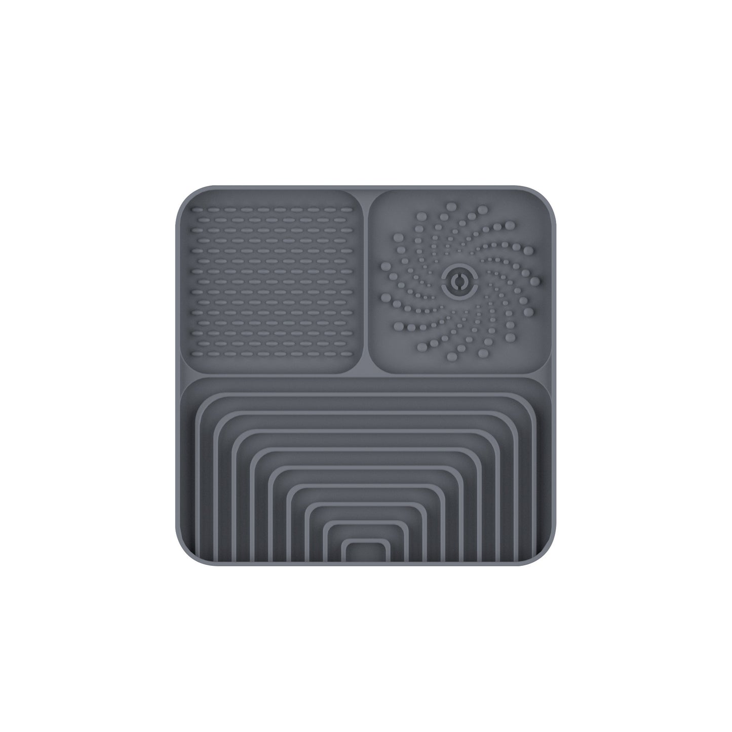 Silicone Pet Lick Mat - Slow Feeder Tray with Suction for Dogs & Cats, Anti-Choking Design