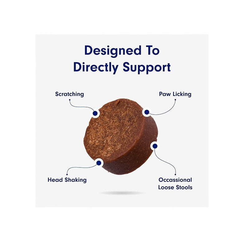 Dog Probiotic Chews for Digestive Health | Pet Probiotic Supplement for Gut & Allergy Support
