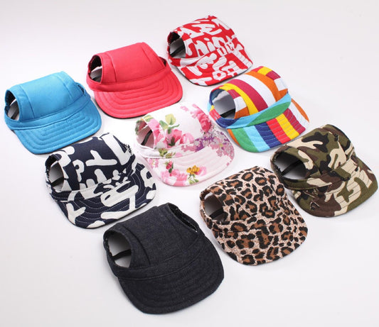 Pet Baseball Cap – Adjustable Sun Hat for Dogs & Cats, Summer Protection