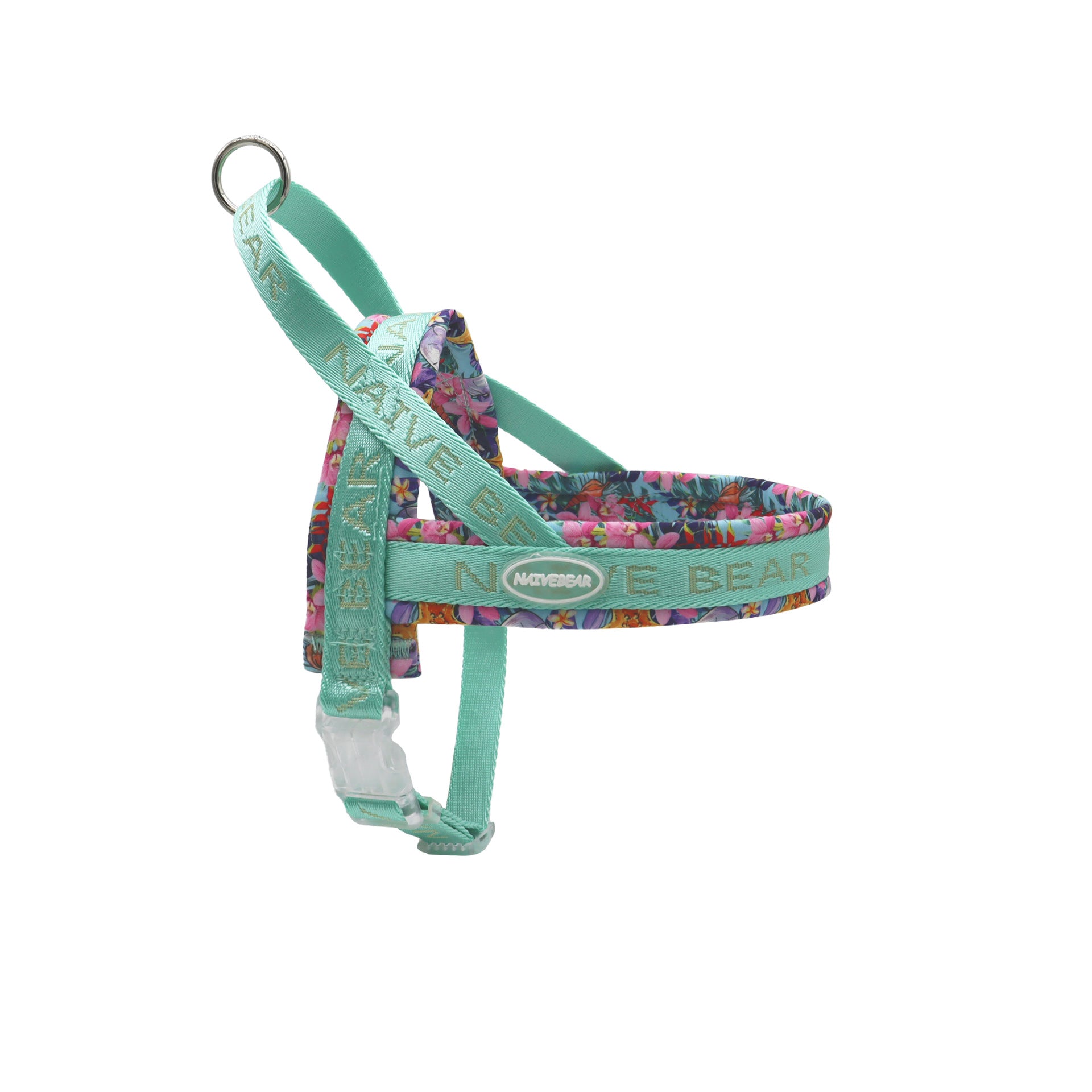 Lightweight No-Pull Dog Harness ? Adjustable Saddle Chest and Back Strap with Reflective Design for Small & Medium Dogs