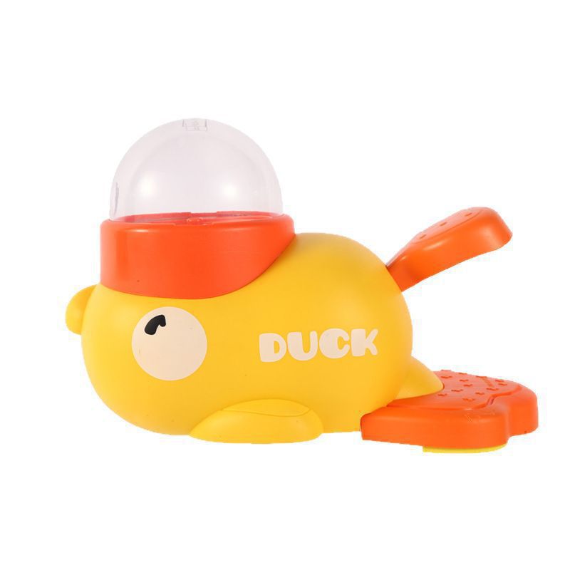 Interactive Duck-Shaped Pet Food Dispenser Toy for Cats & Dogs