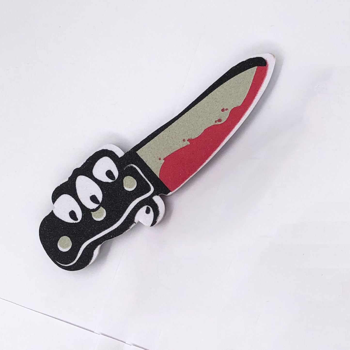 Funny Killer Pet Costume – Halloween Outfit for Dogs & Cats with Knife Prop